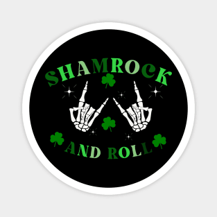 Shamrock and Roll Magnet